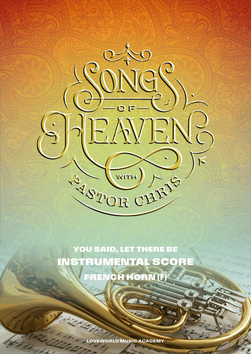 You Said, Let There Be - Instrumental Scores - Image 3