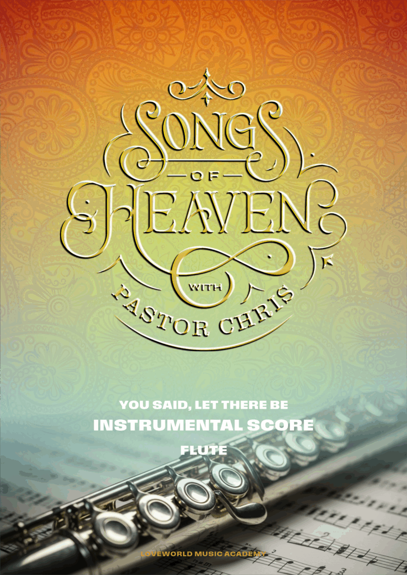 You Said, Let There Be - Instrumental Scores - Image 2