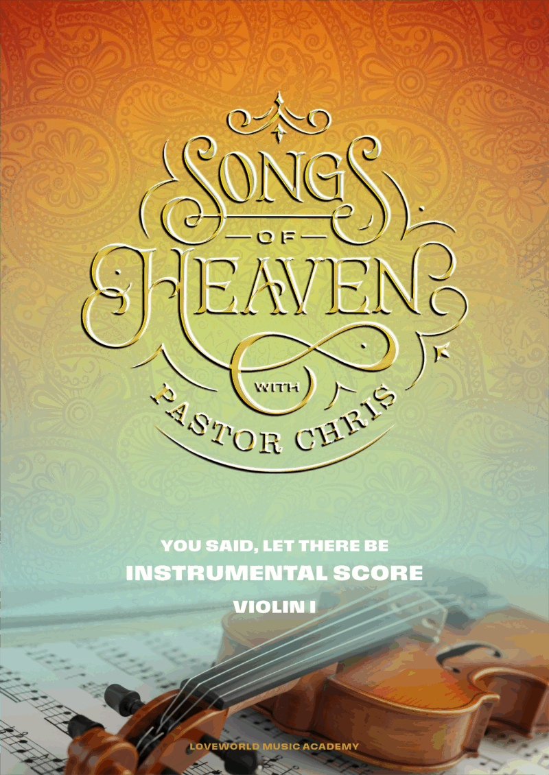 You Said, Let There Be - Instrumental Scores - Image 4