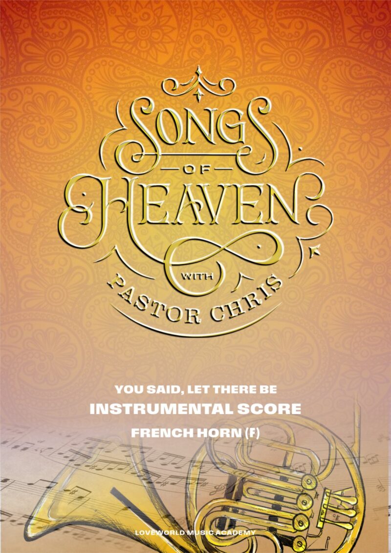 You Said, Let There Be - Instrumental Scores - Image 4